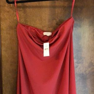 Strapless Loft maxi dress